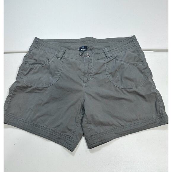 Kuhl Pants - Kuhl Women’s Mid Rise Shorts Size 12 Hiking Outdoorsy Gray